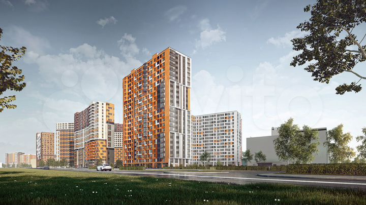 Квартира-студия, 26,9 м², 6/23 эт.