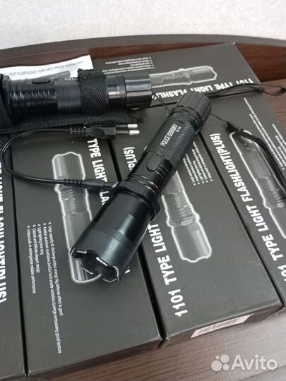 Фонарик аккумуляторный