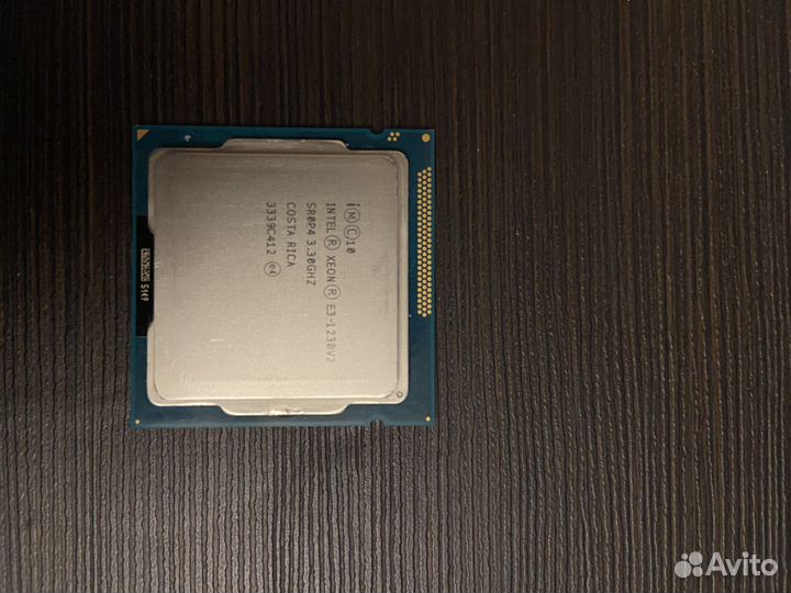 Процессор e3-1230v2 аналог i7-2600k сокет 1155