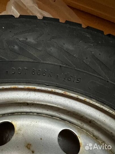 Зимние колеса на renault logan r15