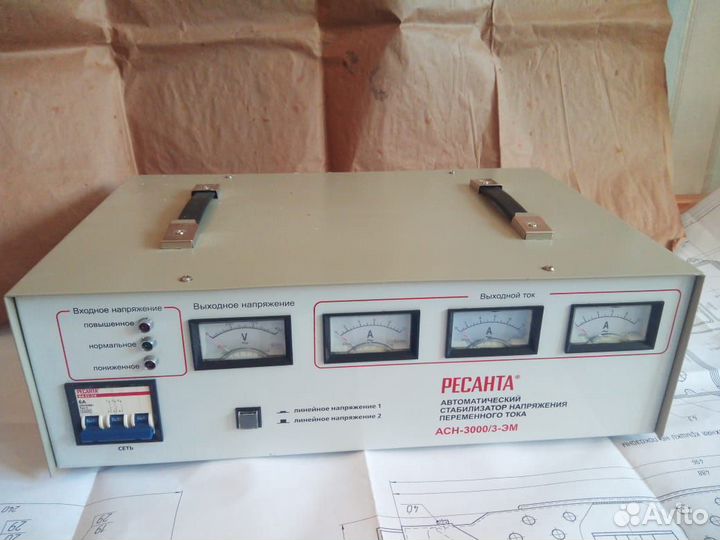 Стабилизатор напряжения ресанта асн-3000/3-эм