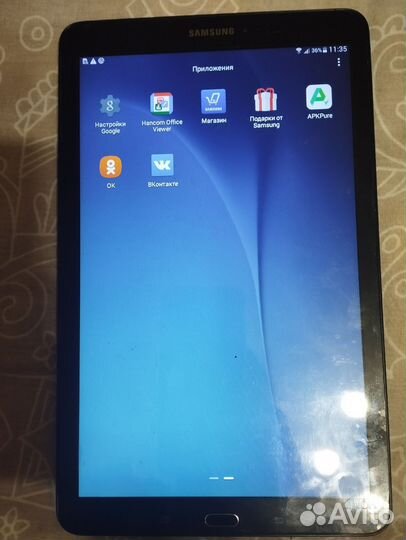 Планшет samsung galaxy tab Е