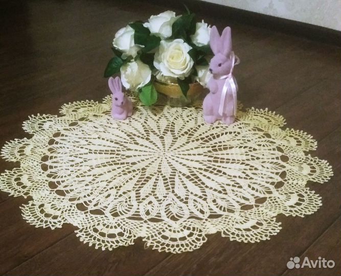 Салфетки вязаные крючком