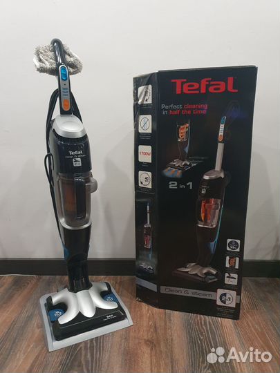 Моющий паровой пылесос tefal