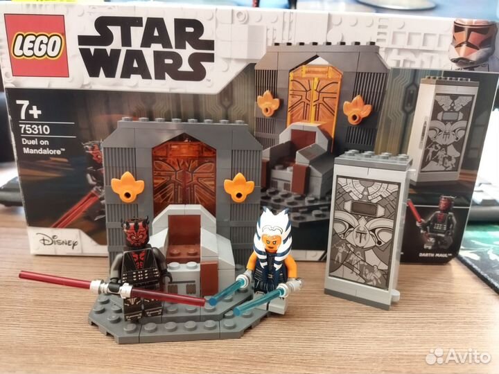 Lego star wars битва на мандалоре