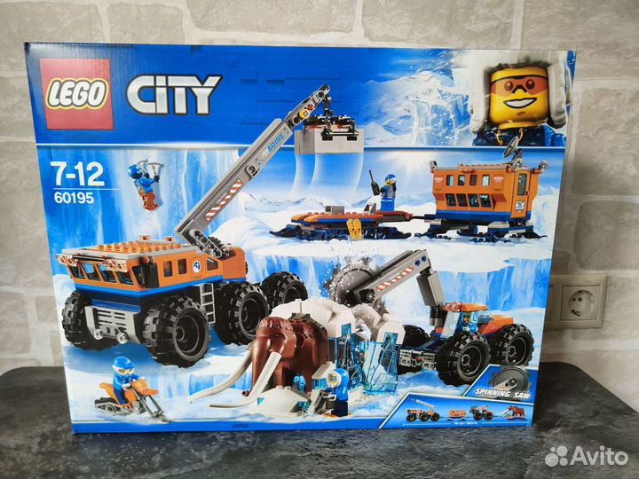 Lego City 60195 Передвижная арктическая база новый