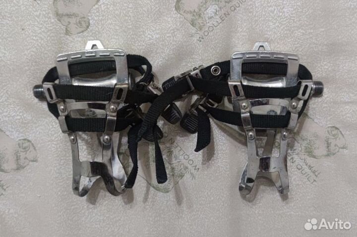 Педали MKS GR-9 с туклипсами