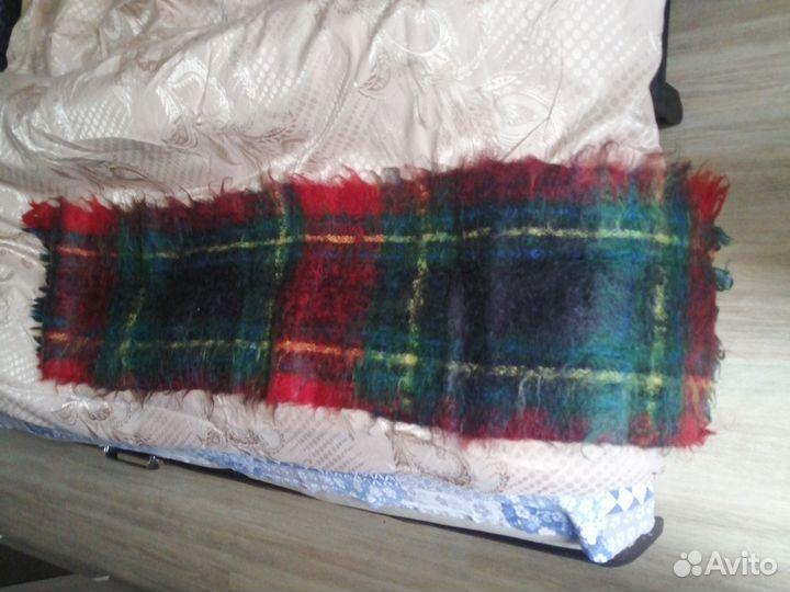 Мужской шарф из 90-х (аналог рисунка Слово пацана)