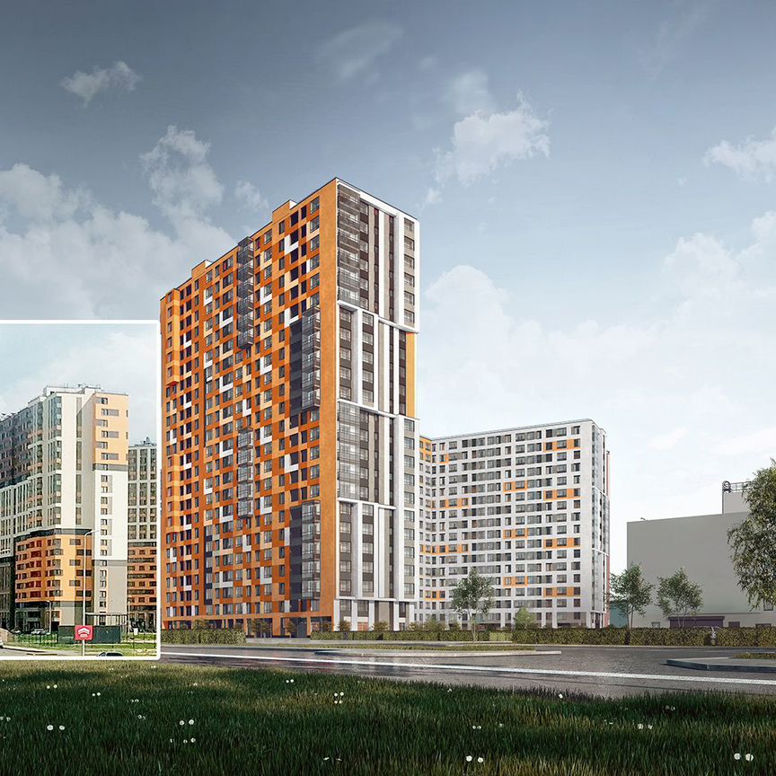 2-к. квартира, 70,3 м², 18/23 эт.