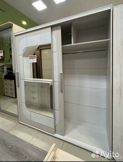 Шкаф купе крафт 7