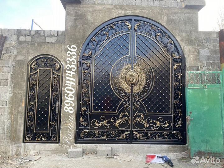 Кованые ворота и калитки