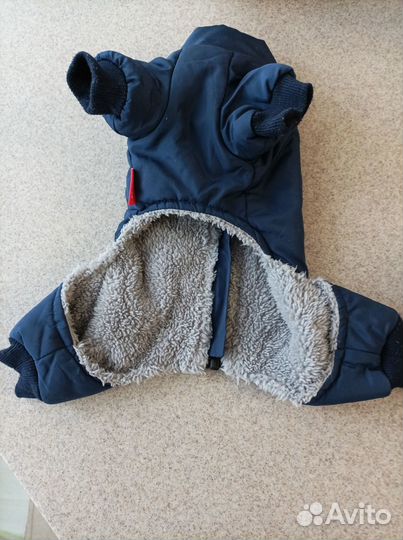 Комбинезон тёплый для маленькой собаки