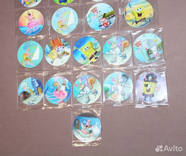 Фишки из Chipicao. Губка Боб