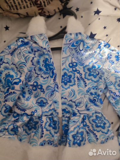 Костюм на новый год. Снегурочка.размер 110-56