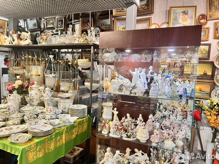 Комиссионный магазин фарфор хрусталь статуэтки