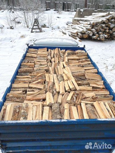 Сухие березовые дрова