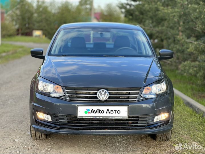 Volkswagen Polo 1.6 AT, 2017, 101 550 км