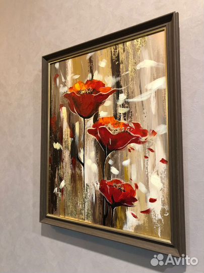 Интерьерная картина на холсте 