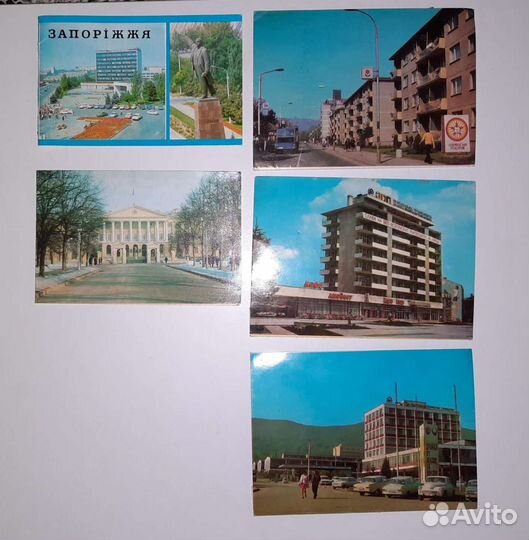 Открытки городов СССР и сэв, 60 - 80 х. годов, чис