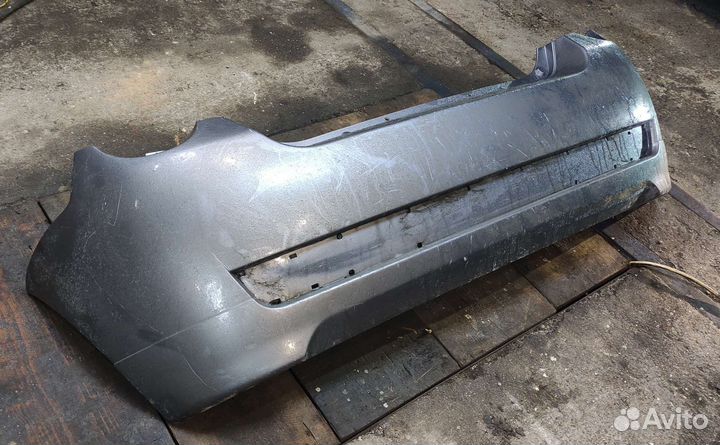 Задний бампер Авео хэтчбек