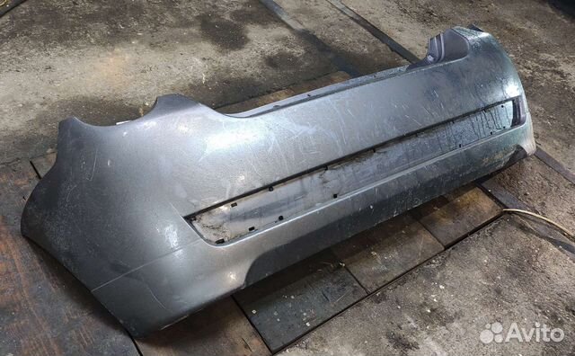 Задний бампер Авео хэтчбек
