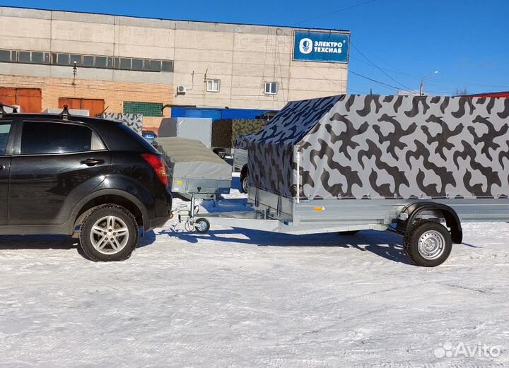 Прицеп легковой оцинк. 3.2х1.5 на 13