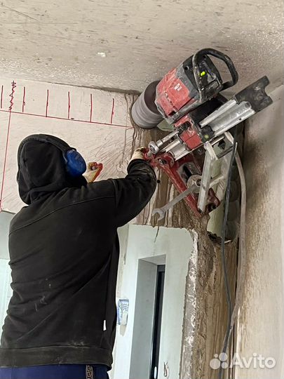 Алмазное бурение резка бетона демонтаж