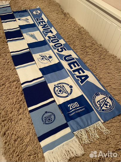 Шарфы футбольного клуба Зенит