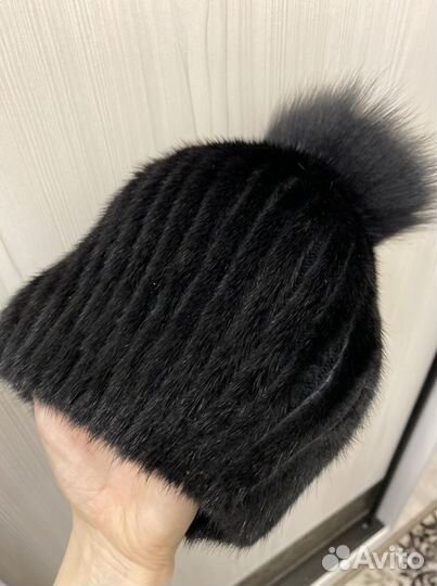 Норковая шапка Новая