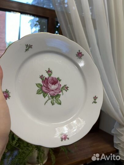 Тарелки 6 шт фарфор из ГДР