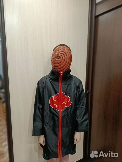 Комплект Плащ и маска Героя из аниме Наруто