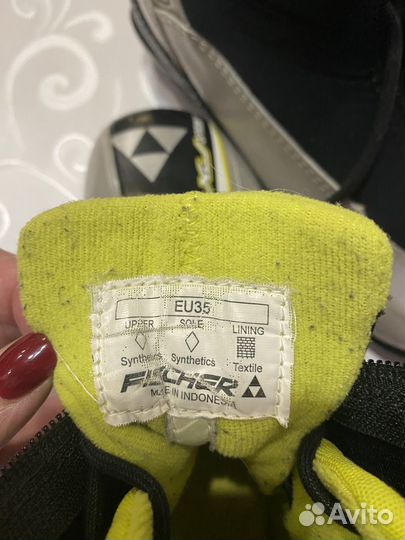 Лыжные ботинки fischer 35 размер