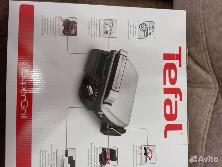Электрогриль tefal