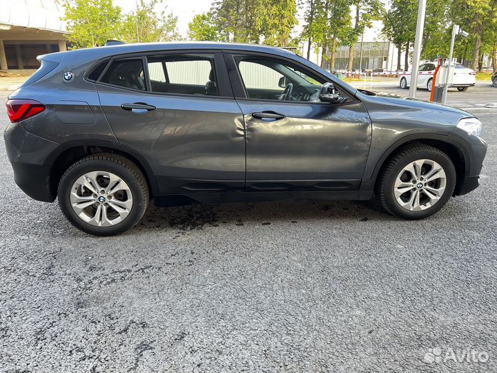 BMW X2 2.0 AT, 2021, битый, 57 500 км