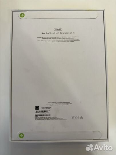 iPad Pro 11 Wi-Fi 256 NEW