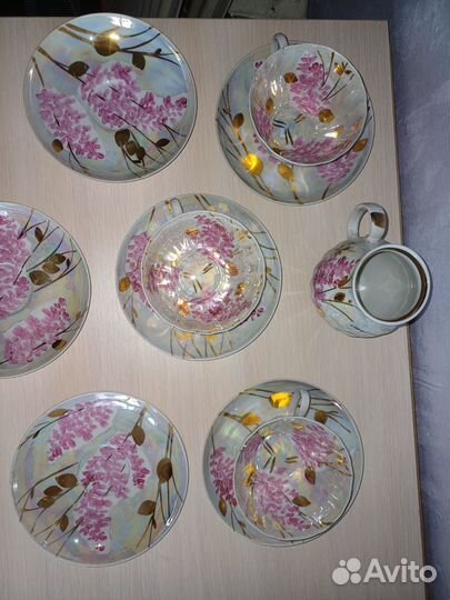 Чайный сервиз Сирень попредметно