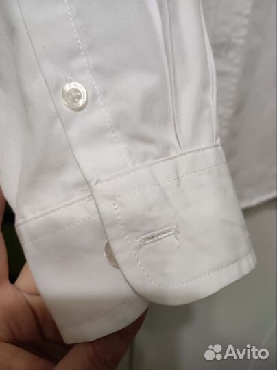 Рубашки белые школьные, размер 10 и 13 лет