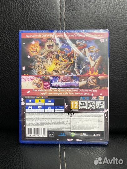 One Piece Pirate Warriors 4 (PS4) новый диск