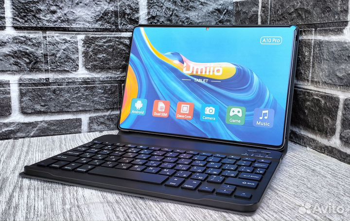 Планшет с клавиатурой - umiio A10 PRO