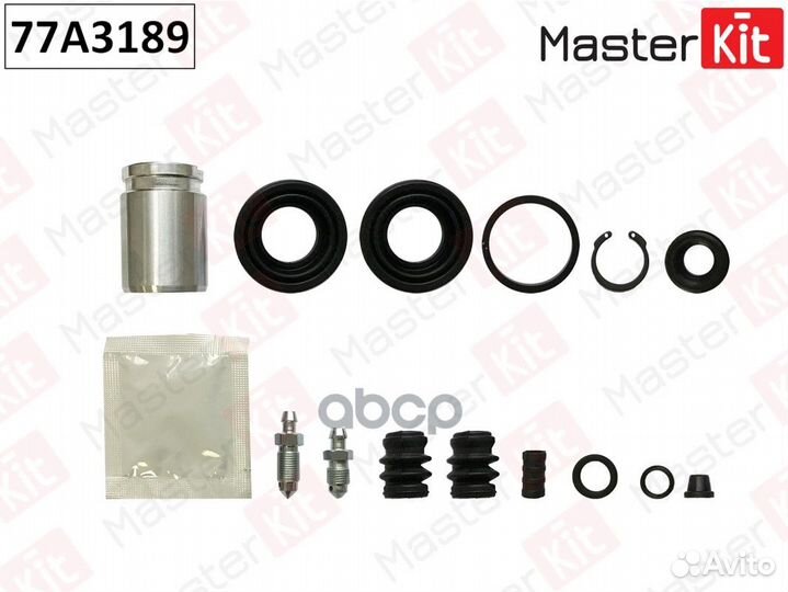 Ремкомплект тормозного суппорта + поршень с мех