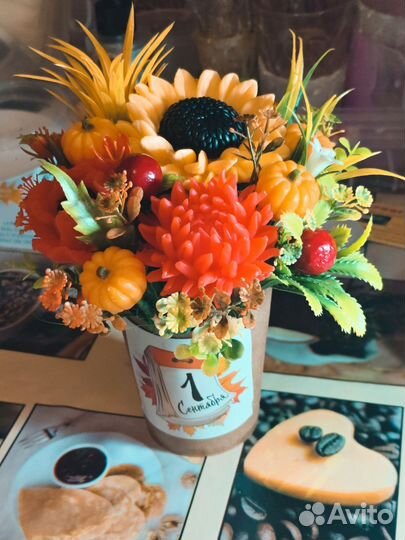 Мыло ручной работы. Букеты