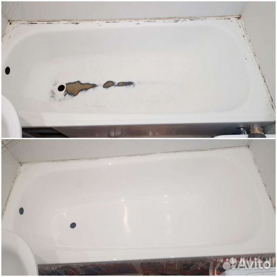 Реставрация ванн жидким акрилом