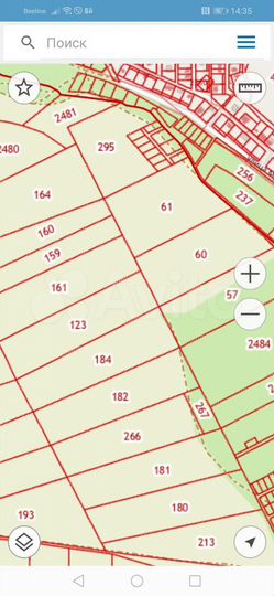 Участок 5,7 га (СНТ, ДНП)