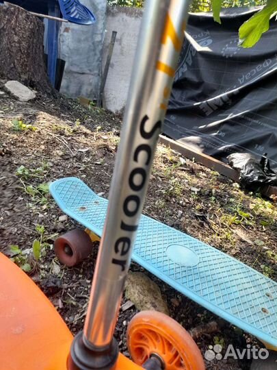 Самокат детский трехколесный