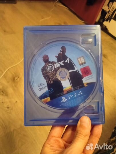 Ufc 4 ps4 диск