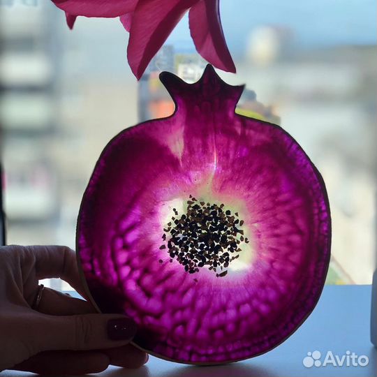 Гранат (подстаканник и пиала)