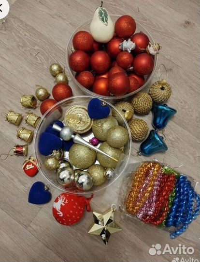 Елочные игрушки украшения