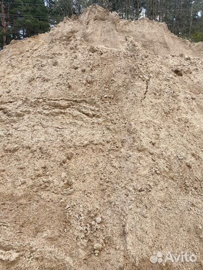Песок карьерный сеяный