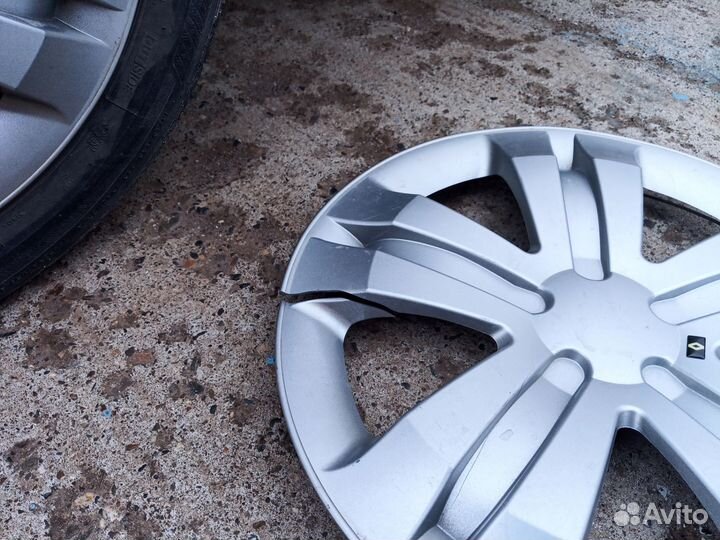 Штампованные диски r16 4x100 (с колпаками) за всё