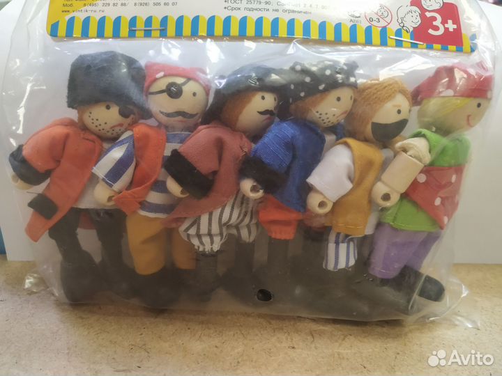 Пираты деревянные